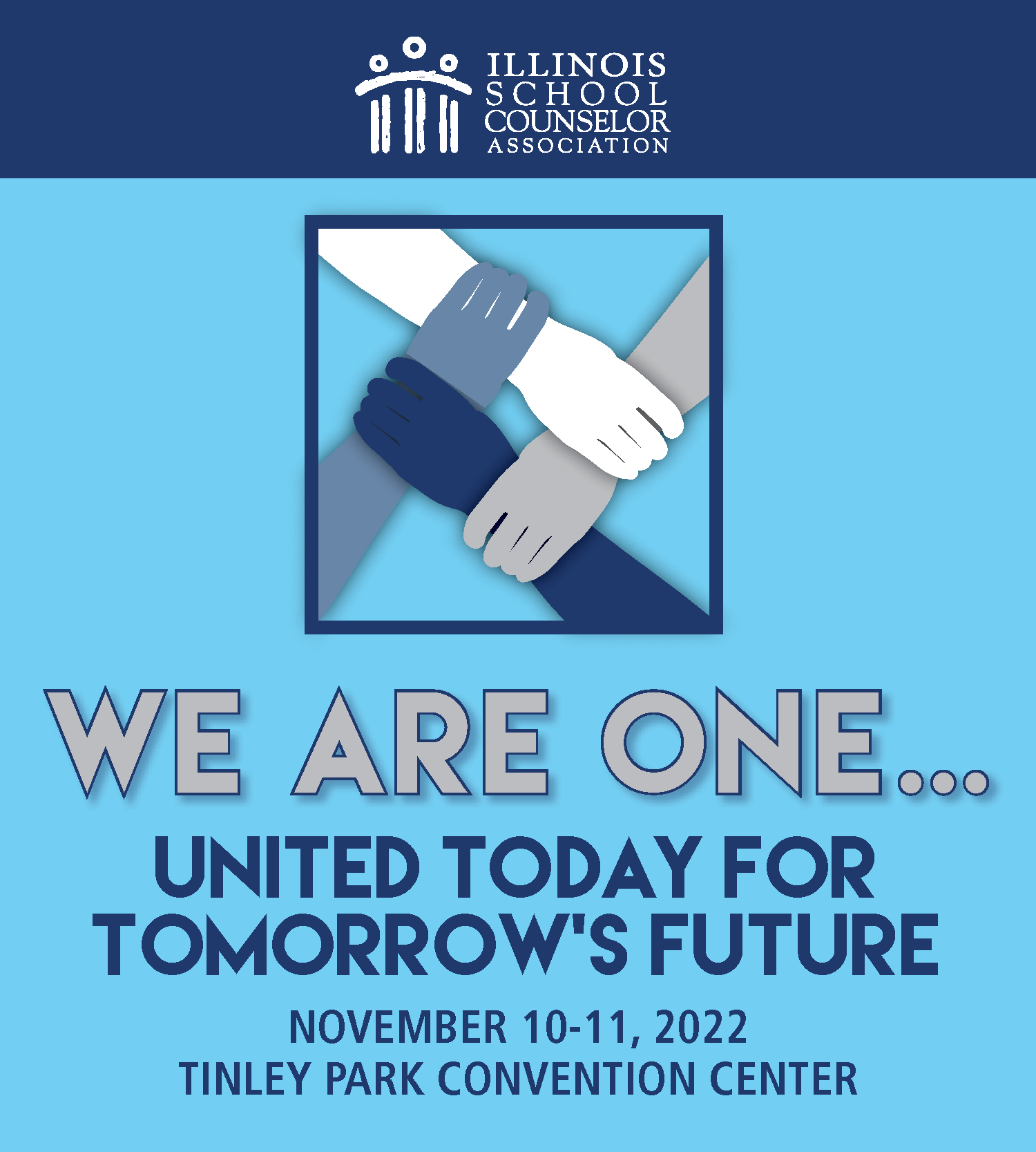 Illinois School Counselor Association Conference November 10-11, 2022 header