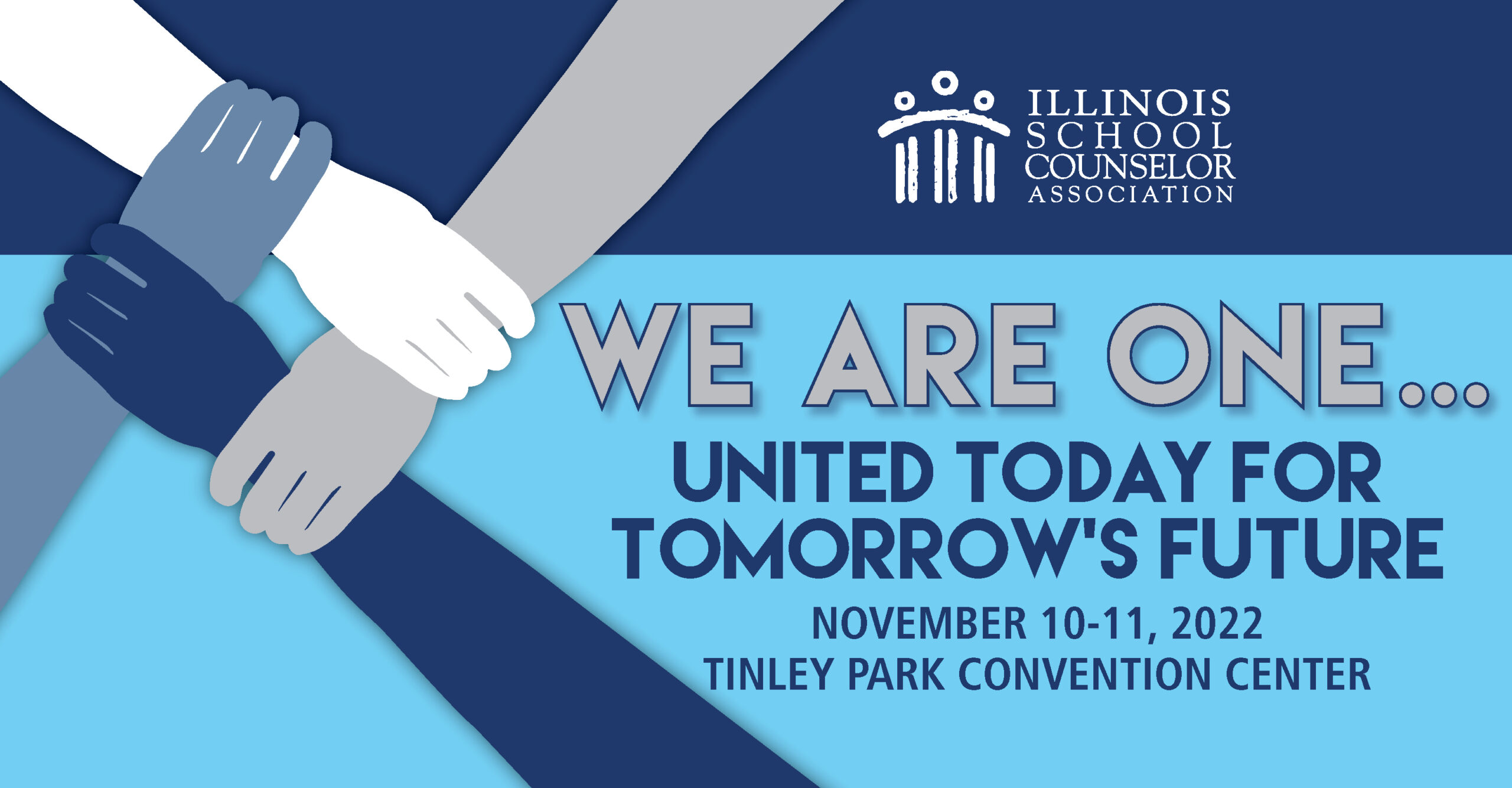 Illinois School Counselor Association Conference November 10-11, 2022 header
