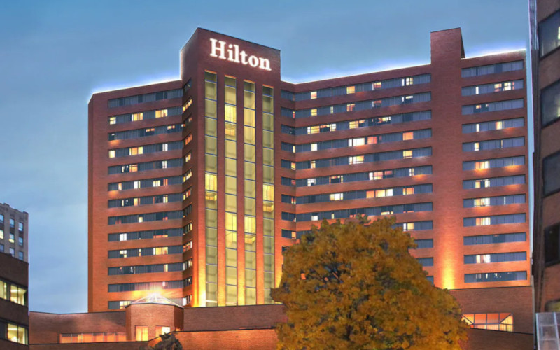 New York State School Counselor Association (NYSSCA) November 17-19, 2022 Hilton Hotel exterior