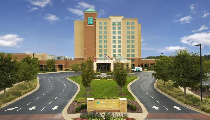 Tennessee School Counselor and Administrator Leadership Institute Embassy Hotel exterior