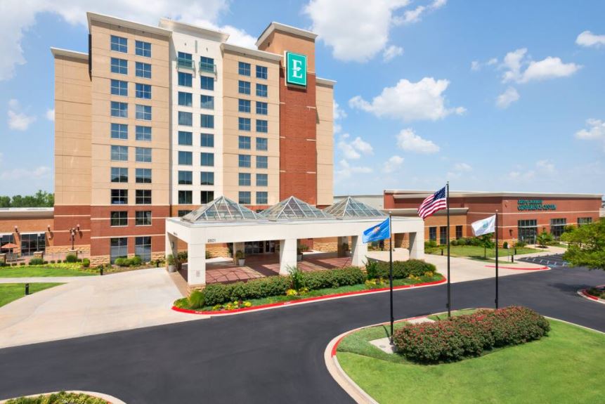 Oklahoma School Counselor Association Conference October 2-3, 2022 Embassy Suites Hotel exterior