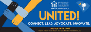 Palmetto State School Counselor Association Conference January 20-22, 2022 header