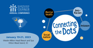 Palmetto State School Counselor Association Conference January 19-21, 2023 header