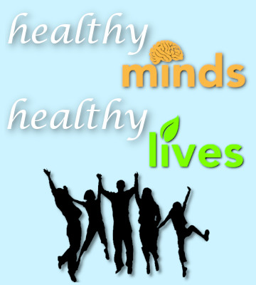 Healthy Minds, Healthy Lives header