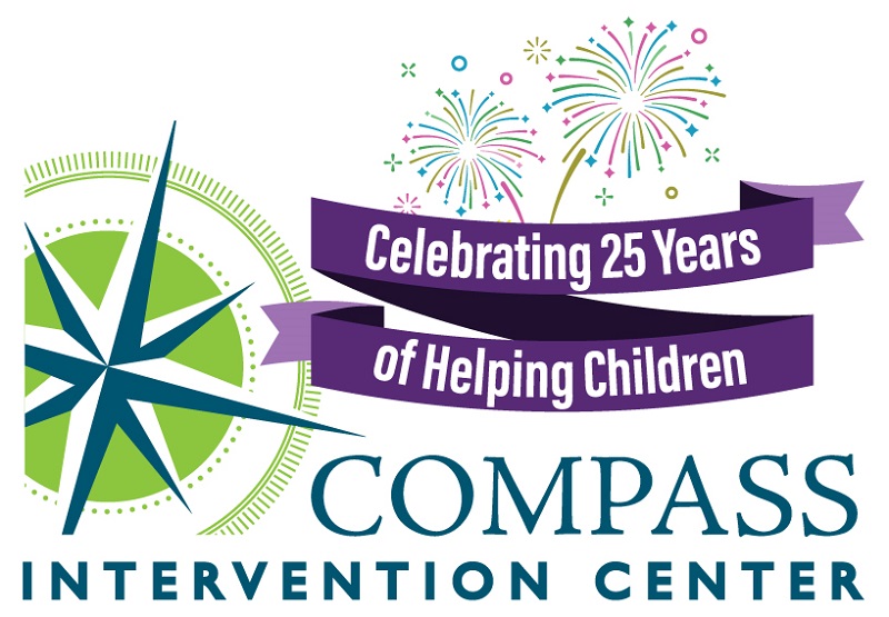 Compass Intervention Center 25th Anniversary logo