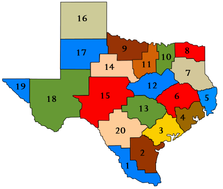 LSSSCA Region Map