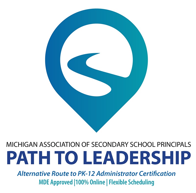Michigan Association of Secondary School Principals Path to Leadership logo