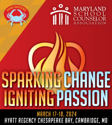 Maryland School Counselor Association 2024 Conference header