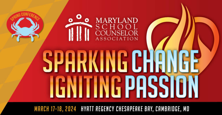 Maryland School Counselor Association 2024 Conference header