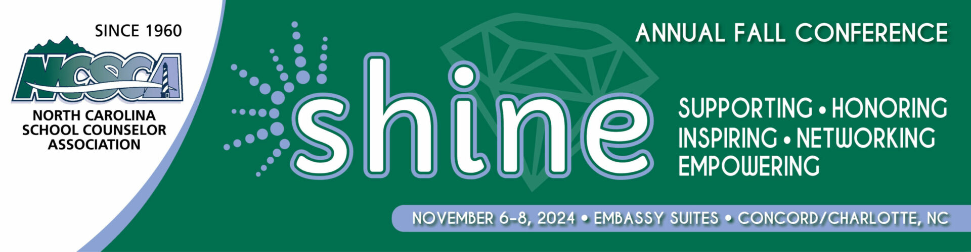 North Carolina School Counselor Association Conference 2024 logo