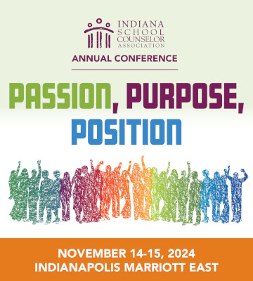 Indiana School Counselor Association 2024 Conference logo