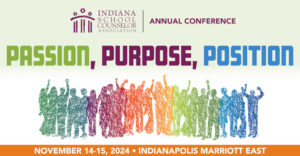 Indiana School Counselor Association 2024 Conference logo