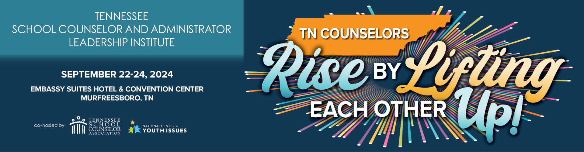 Tennessee School Counselor and Administrator Leadership 2024 Institute logo