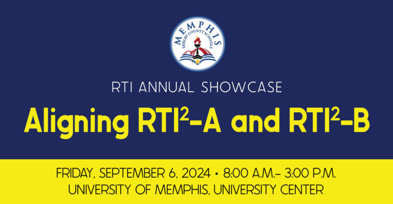 2024 Memphis-Shelby RTI Annual Showcase logo