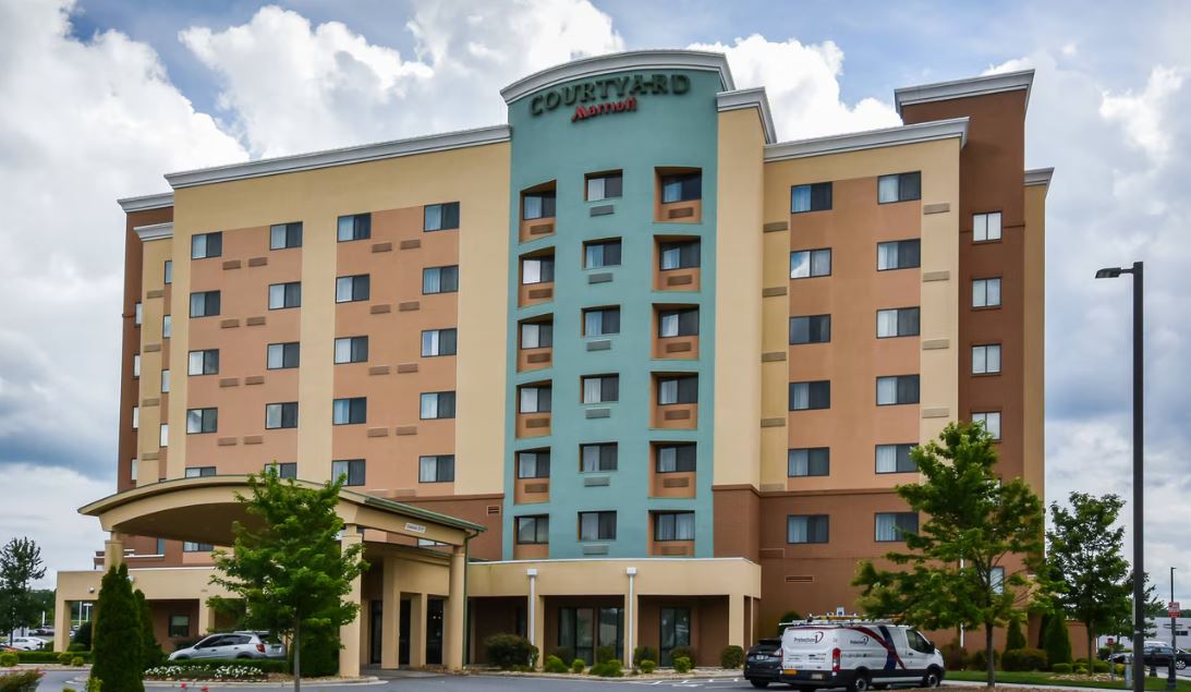 Courtyard Charlotte Concord hotel exterior