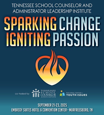 Tennessee School Counselor and Administration Leadership Institute 2025 logo