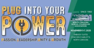 North Carolina School Counselors Conference poster