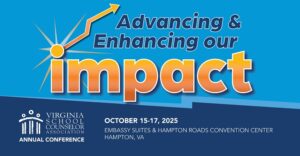Virginia School Counselor Association Conference 2025 logo