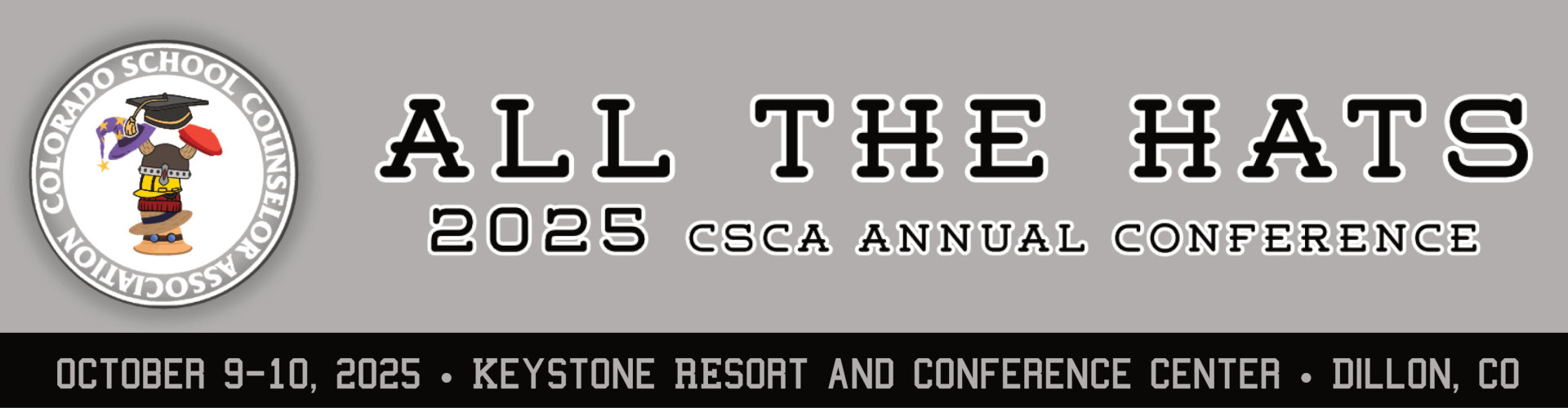 Colorado School Counselor Association Conference 2025 logo