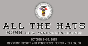 Colorado School Counselor Association Conference 2025 logo