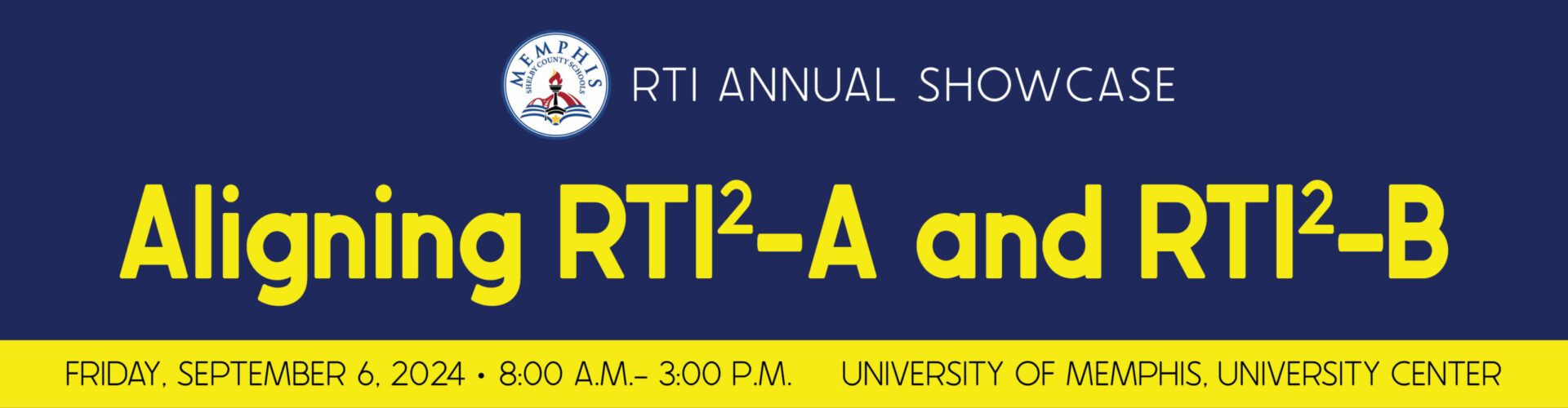2024 Memphis-Shelby RTI Annual Showcase logo