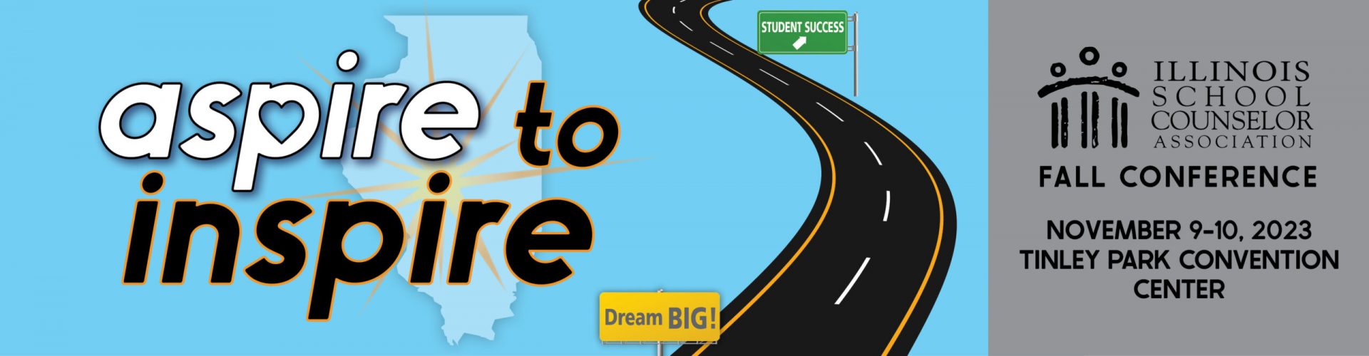 Illinois School Conference Association Conference November 9-10, 2023 header